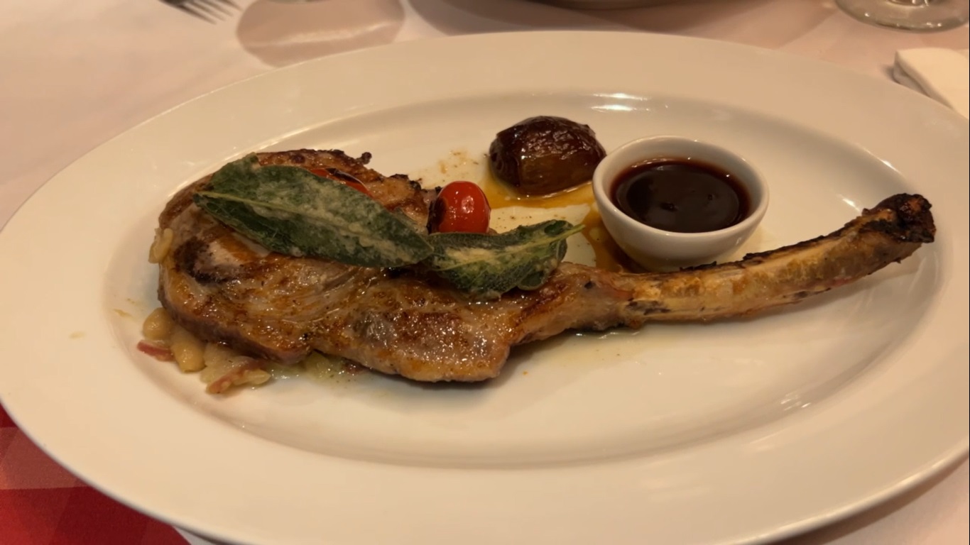 Cruise Ship Dining Reviews - Review of Carnival's Cucina del Capitano on Carnival Sunshine