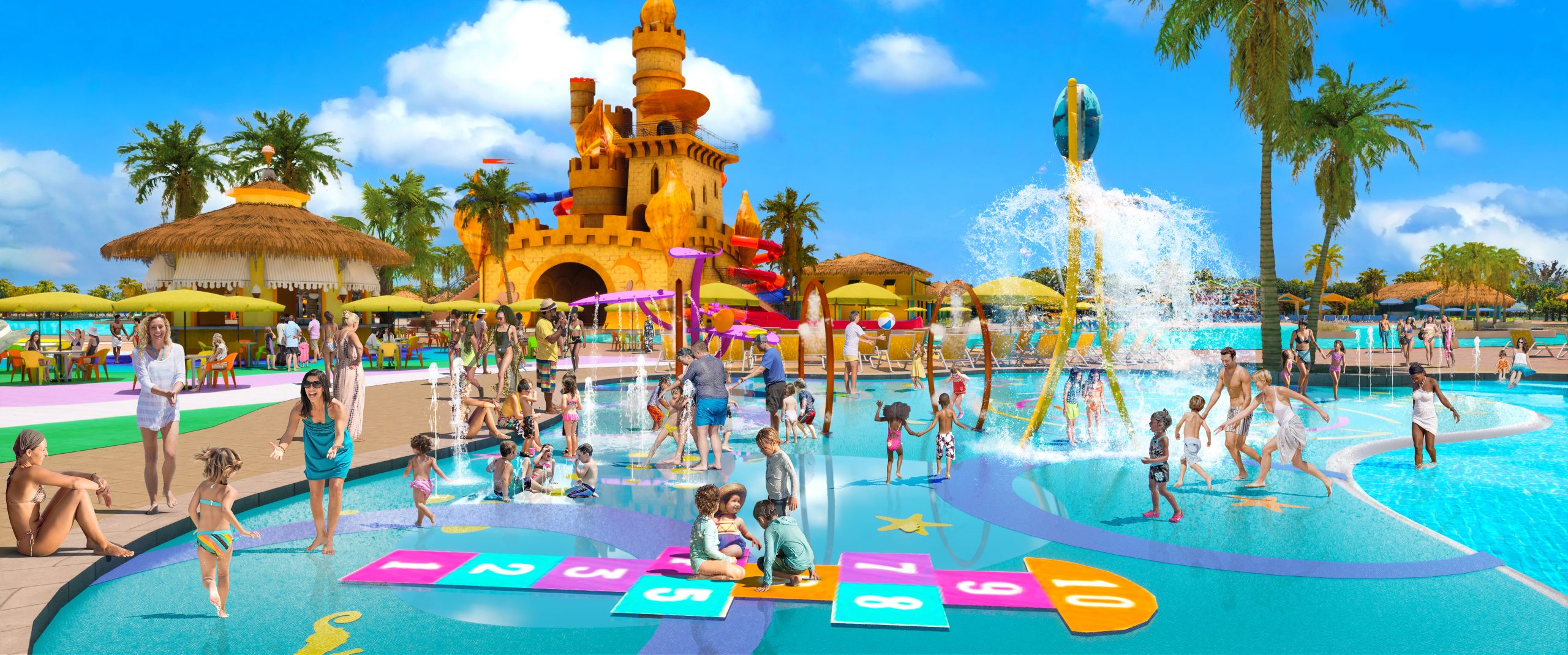 Carnival Cruise Line Shares Plans for Family Fun at Celebration Key with Reveal of Starfish Lagoon